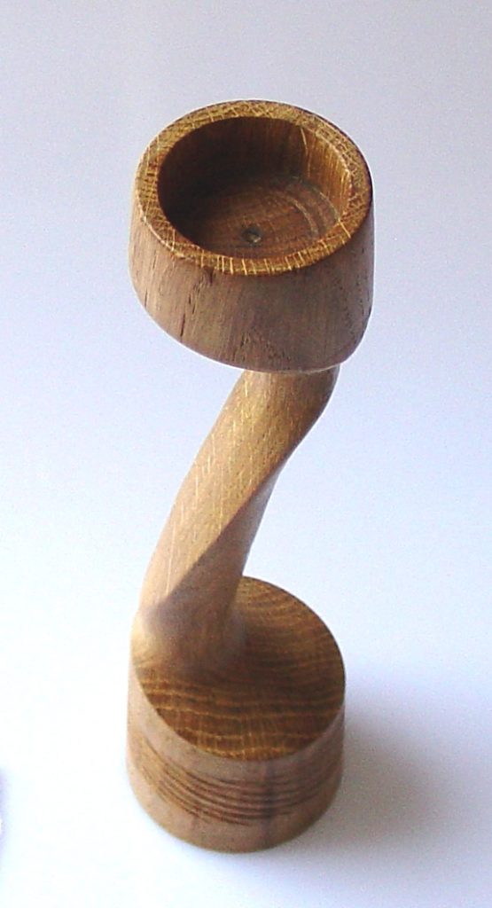 Unique-product-wooden-candlestick-1