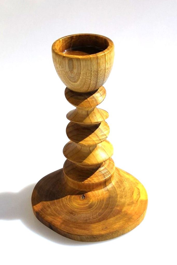 Wooden-candlestick-unique-85